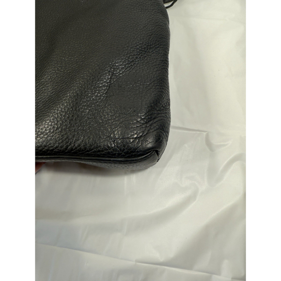 Vince Camuto Leather Tote Jayde BLACK Lacing detail with fringe boho - Picture 10 of 16